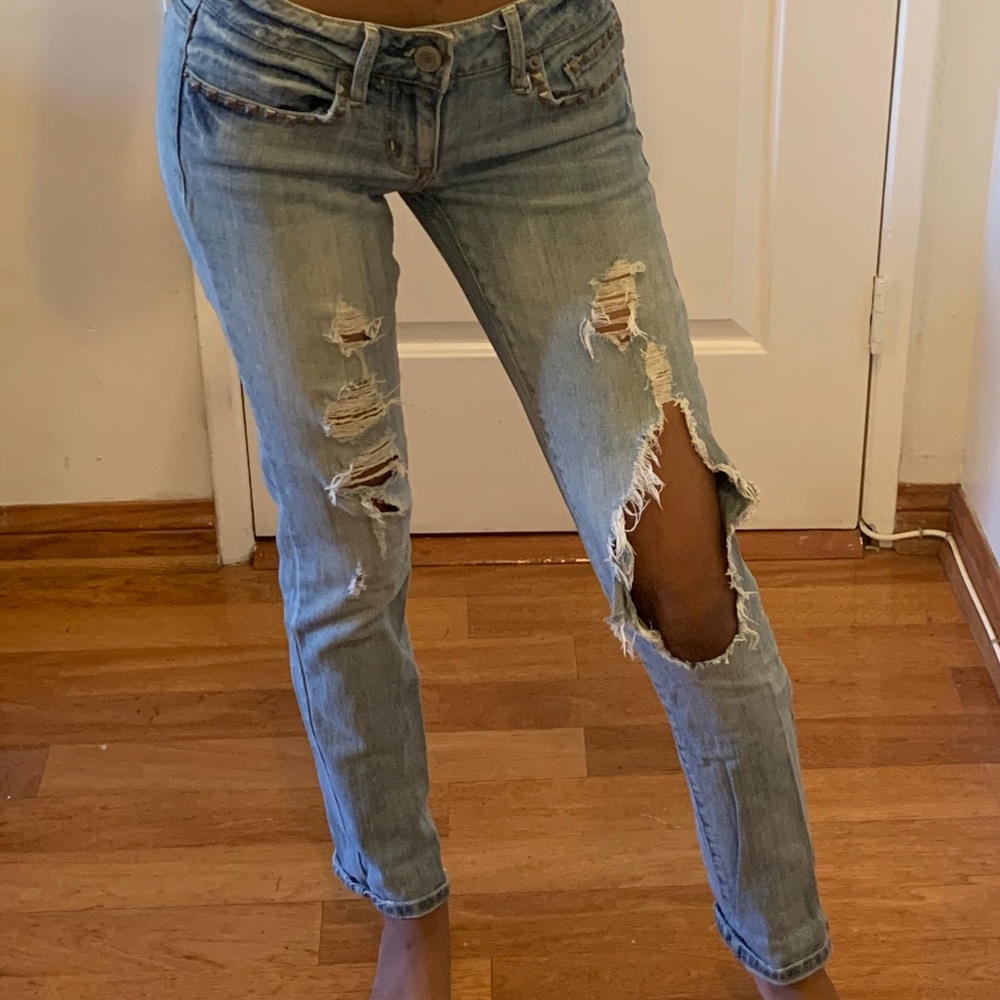 Distressed Jeans